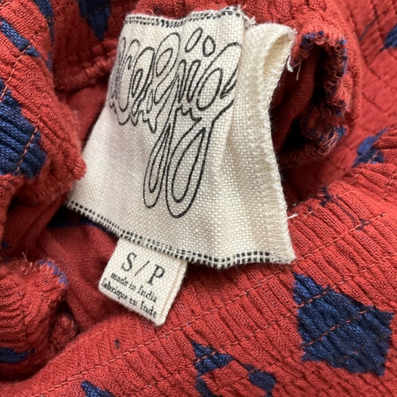 Ace&Jig Daphne Skirt/Strapless Dress in Copper/Neptune sz S - Picture 4 of 8